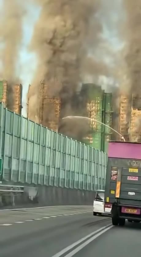 Big Fire In china while back