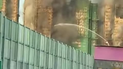 Big Fire In china while back