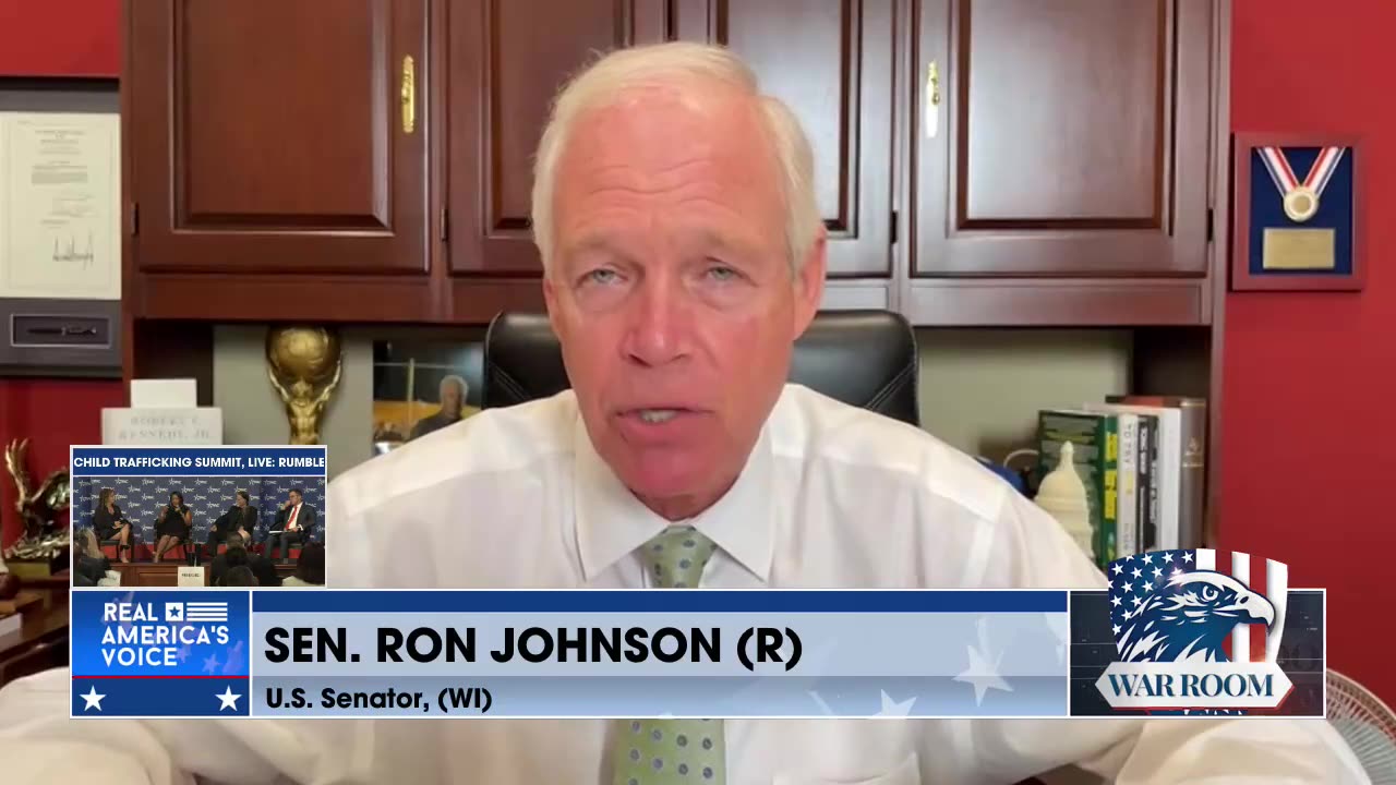 Senator Johnson: “Democrats Are Doing Everything They Can To Sabotage This Administration.”