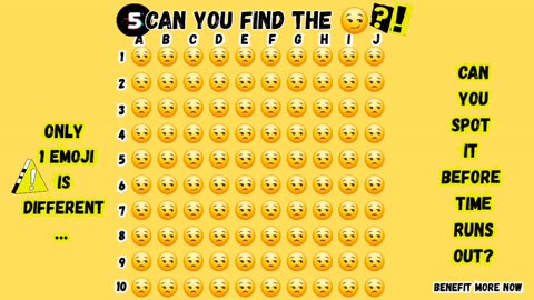 Can you find the different emoji? (P.3) 😏
