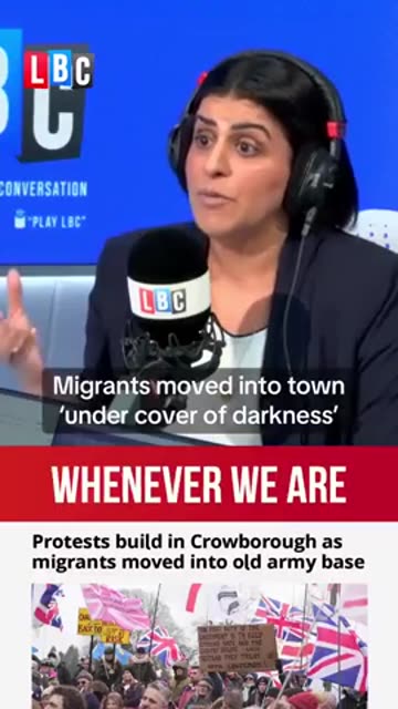 Why are you transporting illegal migrant fighting age males into a town at 330 in the morning