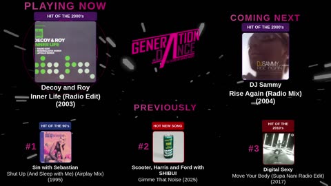 Generation Dance Radio - EDM, Dance, Eurodance, Trance, House, Hands up