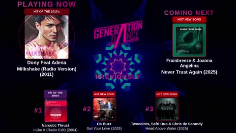 Generation Dance Radio - EDM, Dance, Eurodance, Trance, House, Hands up