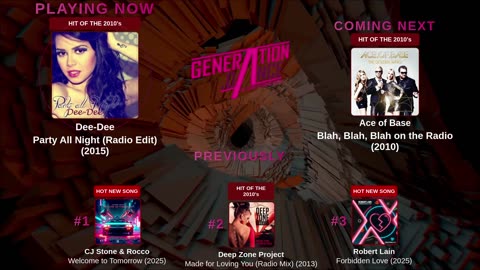 Generation Dance Radio - EDM, Dance, Eurodance, Trance, House, Hands up