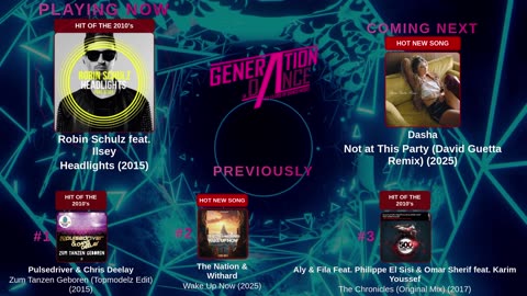 Generation Dance Radio - EDM, Dance, Eurodance, Trance, House, Hands up