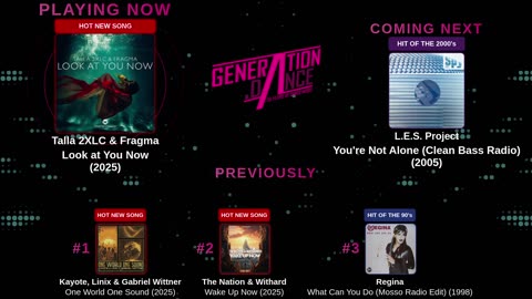 Generation Dance Radio - EDM, Dance, Eurodance, Trance, House, Hands up