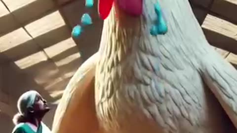 Hen laid lots of eggs and Made the grand mother very rich