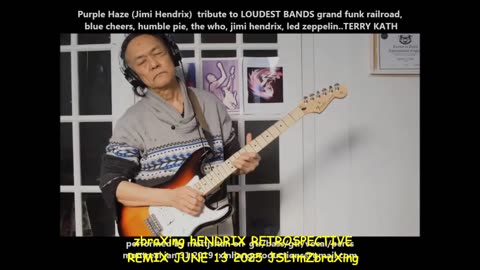 PURPLE HAZE- a jimi hendrix retrospective, my cover