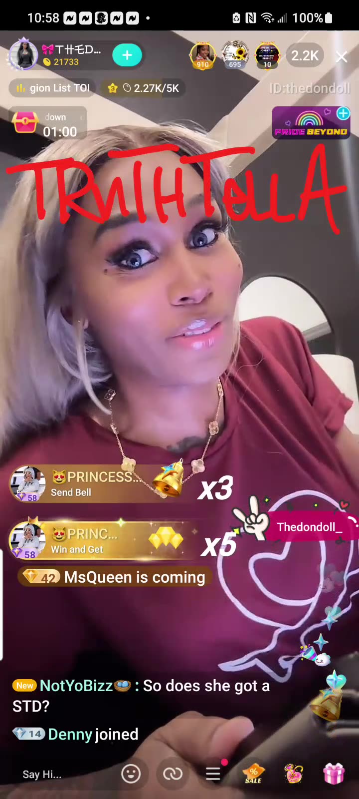ARI DADON DOXXES TF OUTTA MRS LATENIGHT BARBIE LIVE ON CAMERA