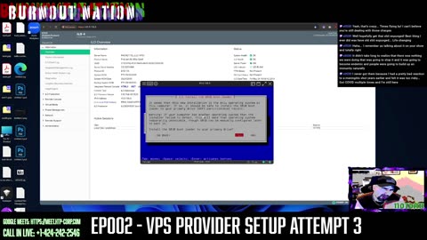 BURNOUT NATION: Server #3: Setting Up VPS Host Provider