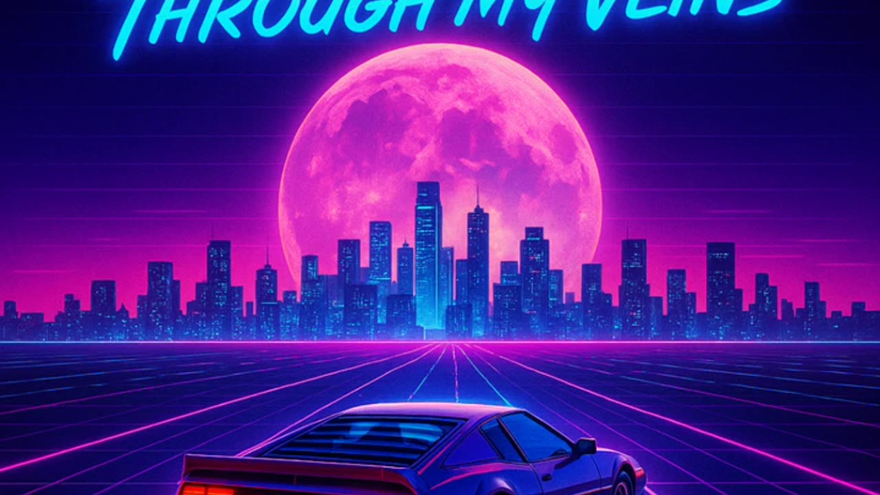 Running Through My Veins | Synthwave Retrowave