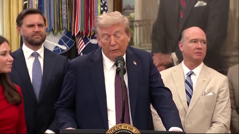 POTUS: We just, over the last few minutes, shot out a drug-carrying boat...
