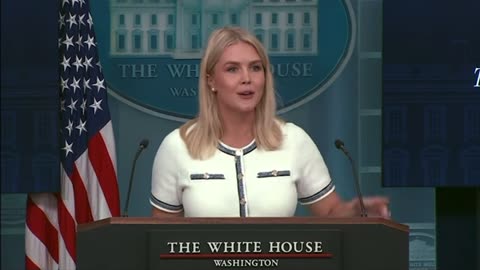 Karoline Leavitt dodges question on President Trump’s push for a work program