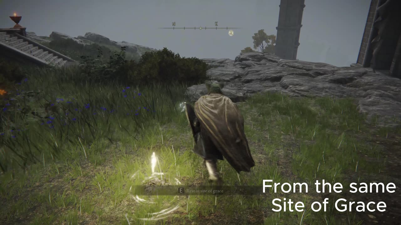 Elden Ring PC | How to get back to Grafted Scion boss #tutorial #guide