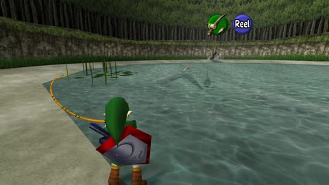 Zelda Ocarina of Time - A spot of fishing and equestrianism