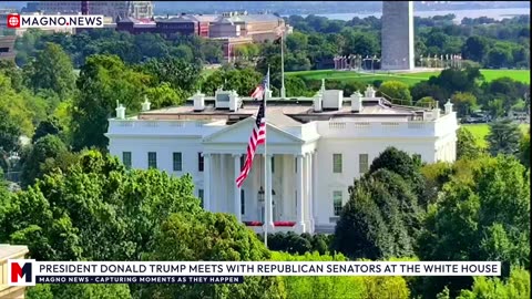 🇺🇸 President Trump Meets Republican Senators on Day 36 of Democrat Shutdown | The White House [LIVE]