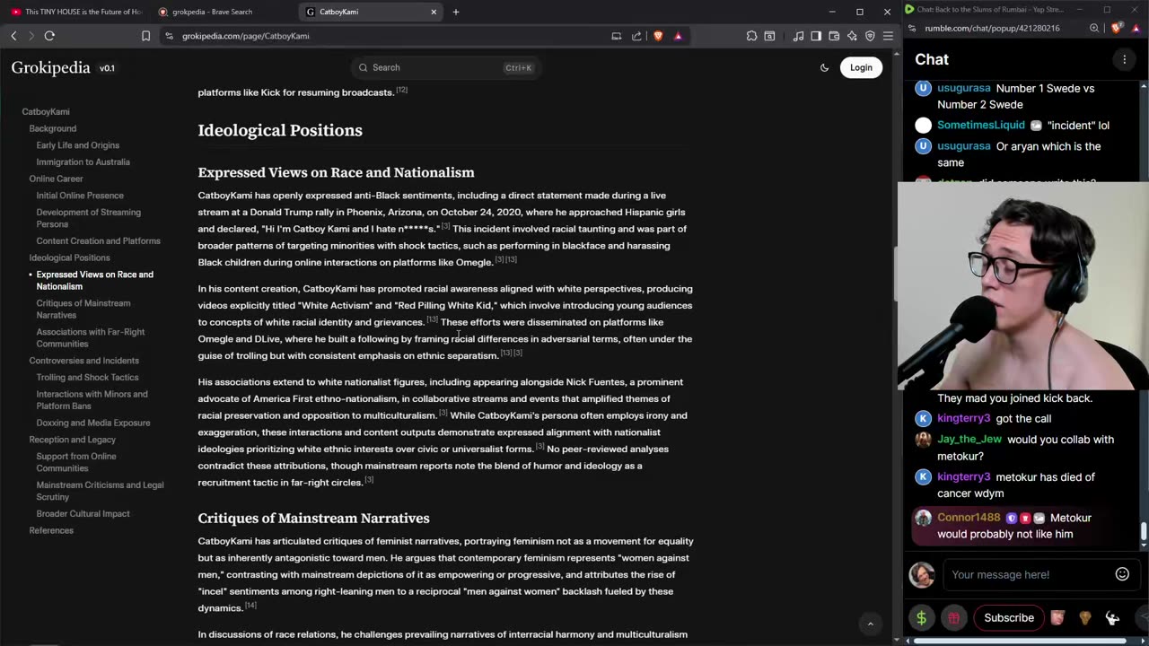 Back to the Slums of Rumbai - Yap Stream 172 (10/30/2025)