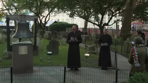 Bell of Hope rings in New York on September 11 anniversary - September 11, 2025