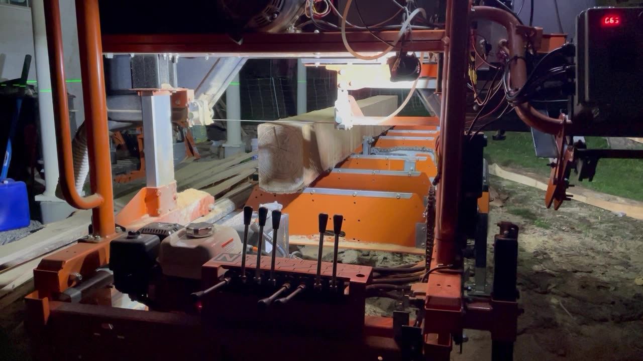 Milling at night