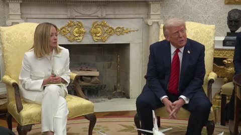 🔴 Incontro del Presidente Giorgia Meloni con il Presidente degli USA, Donald Trump (tradotto in ITA)