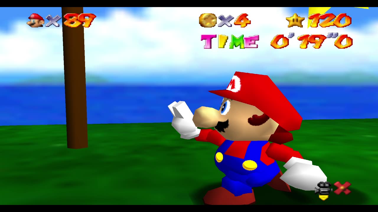 Super Mario 64 [Remaining RA] - Mario's Speedrun on the Island [NC]