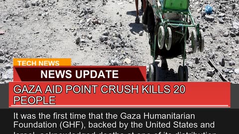 Gaza Aid Point Crush Kills People