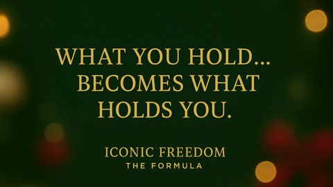 🎙️ ICONIC FREEDOM THE FORMULA: SEASON 3, EPISODE 46 - What You Choose to Hold Onto