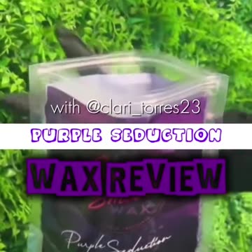 Client Underarm Waxes with Purple Seduction by Sexy Smooth Wax | @clari_torres23 Review