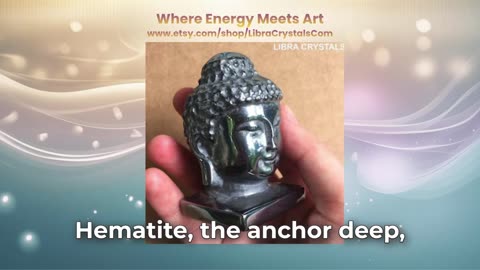 Hematite – The Iron Heart of Earth | A Poem of Strength, Balance & Grounding