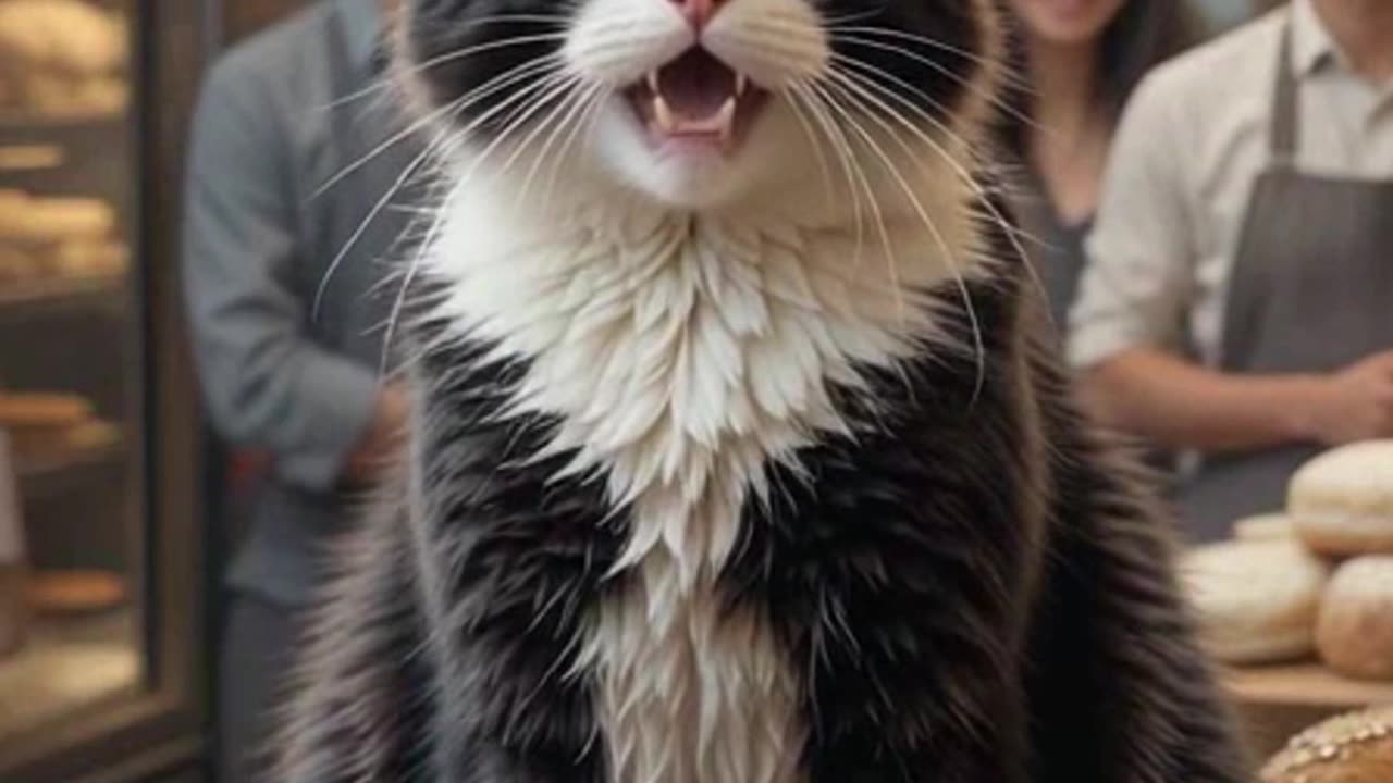 "He Sat in the Rain Watching Bread… Until Someone Opened the Door 🐾"