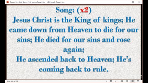 The Narrow Way Christian Church of God - Sunday Service - 11/05/2025