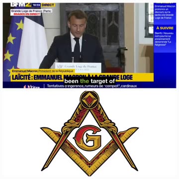Macron confesses to being a Freemason