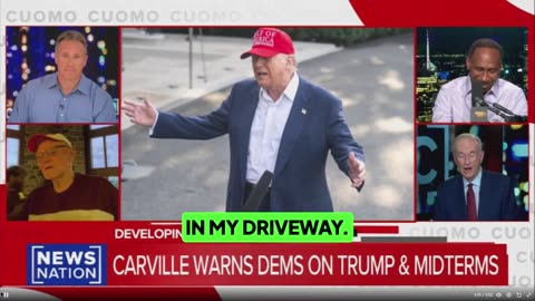 James Carville predicts Trump will impose MARTIAL LAW to win midterm vote