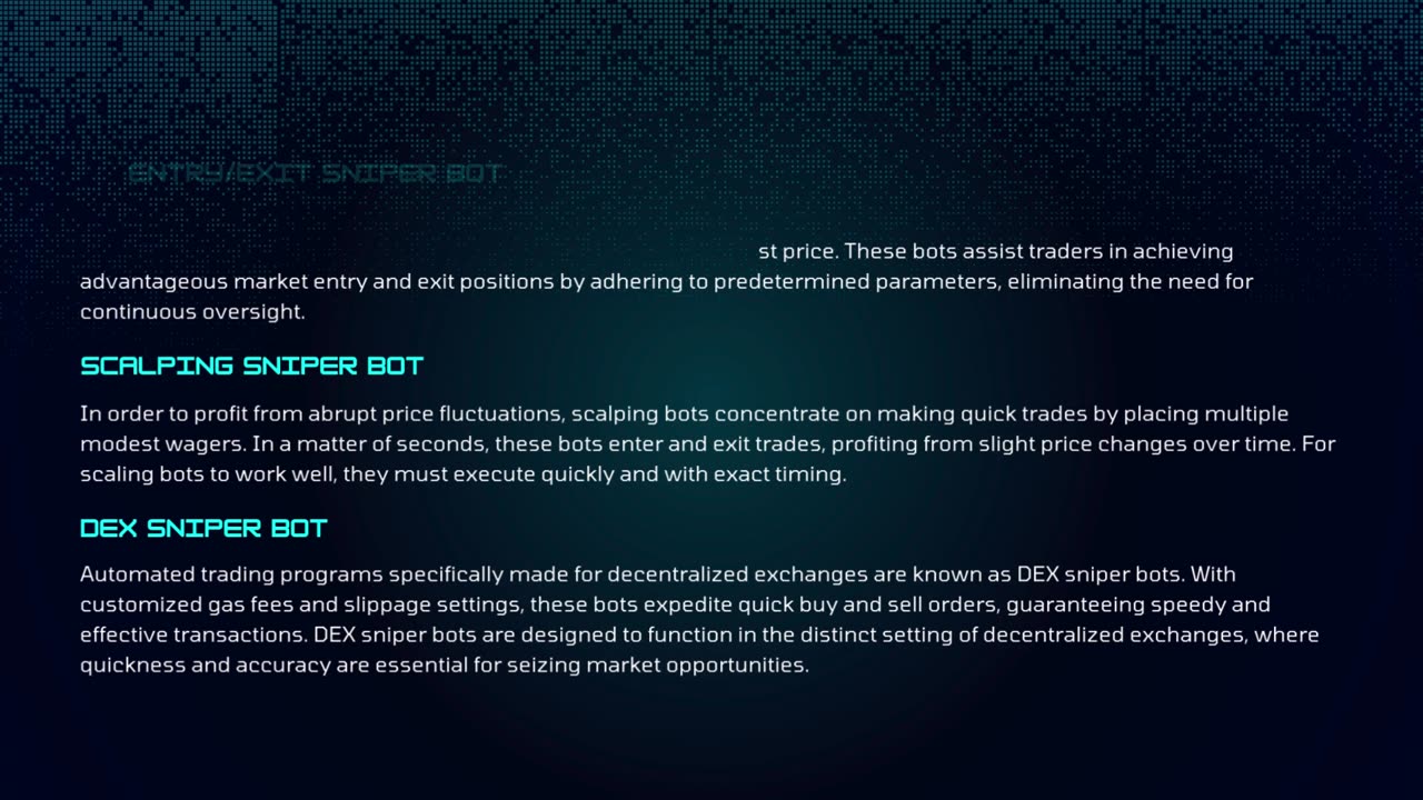 How Sniper Bot Speed Up Your Crypto TradingHow Sniper Bot Speed Up Your Crypto Trading