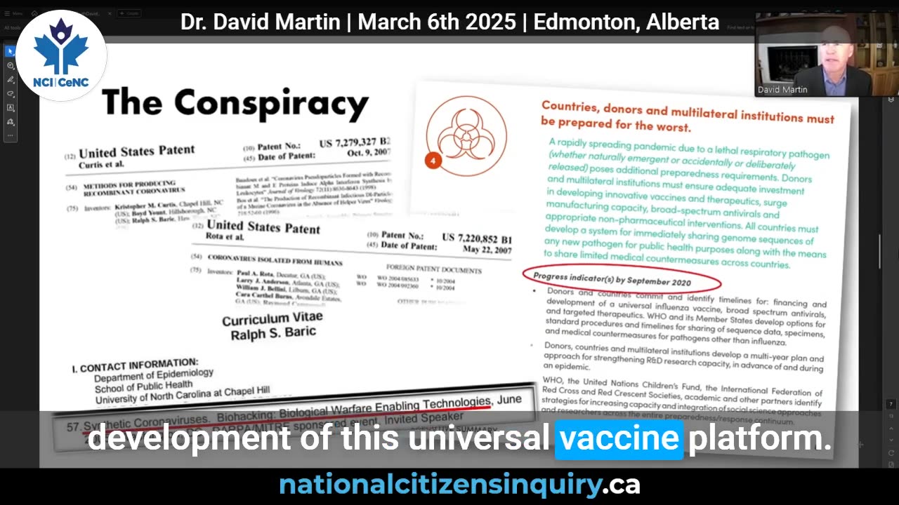 Dr David Martin: Did They Predict the Pandemic?