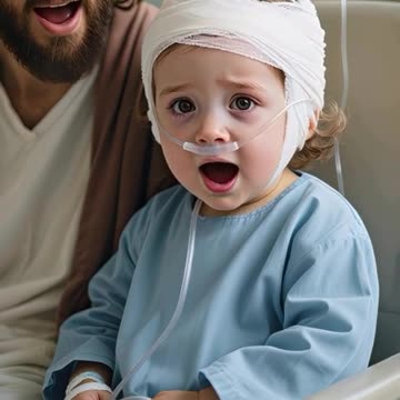 Jesus And Child Patient Singing, "Hallelujah!" (CC)