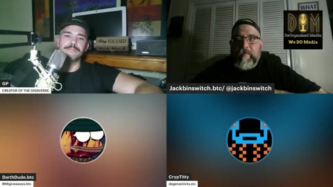 Deorganized Nightly - 8/25 Building on Bitcoin, News and entertainment