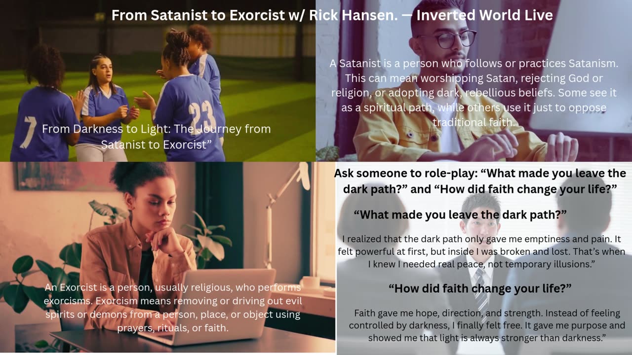 : Rick Hansen’s Journey from Satanist to Exorcist