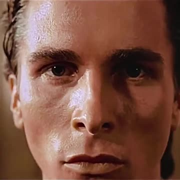 Christian Bale as Patrick Bateman in American Psycho