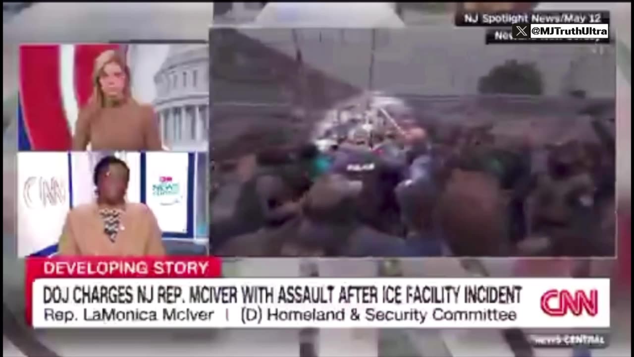 LaMonica McIver It was ICE fault I assaulted them… they escalated the situation