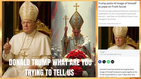 AI PICTURE OF DONALD TRUMP AS POPE