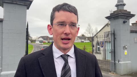 “On the run” Enoch Burke speak from outside the school his sacked from for refusing