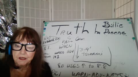 72925- 9P TRUTH BY BILLIE BEENE 8.8 EQ NEAR AK -- 3'-9' TSUNAMI WARN/ADV-AK, W COAST, HI, GUAM +!
