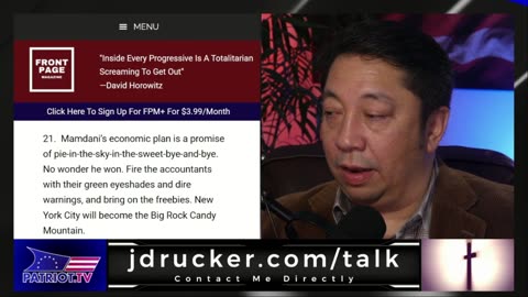 The JD Rucker Show: Mamdani, Epstein, and NOOOOO Amnesty