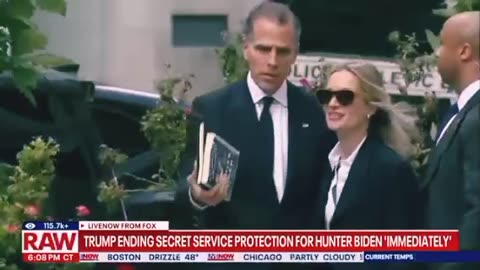 Trump declares that he will no longer provide Hunter Biden with Secret Service security.