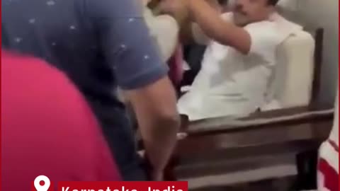 Ex-Youth Congress Leader Aditya Arrested for Sexual Harassment, Locals Thrash Him Before Police