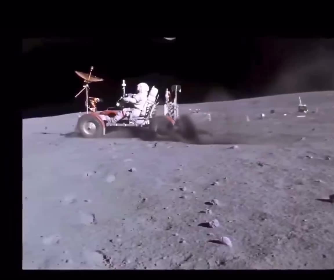 Stabilized Apollo footage shows one giant problem that no one can explain: the driver is frozen.