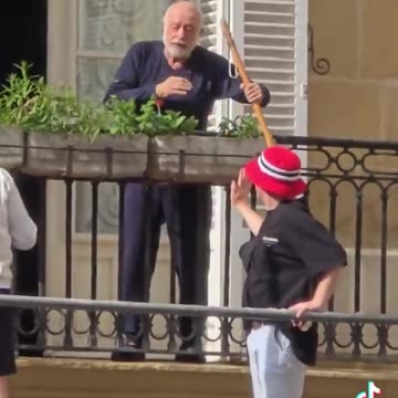 Grandpa is not messing around. FAFO mode on...