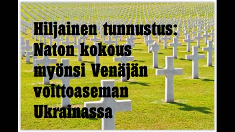 Hiljainen tunnustus - Naton kokous myönsi Venäjän voittoaseman Ukrainassa