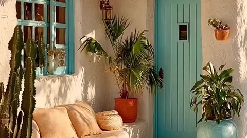**🏛️ Serene Vibes & Timeless Mediterranean Elegance 💙✨**